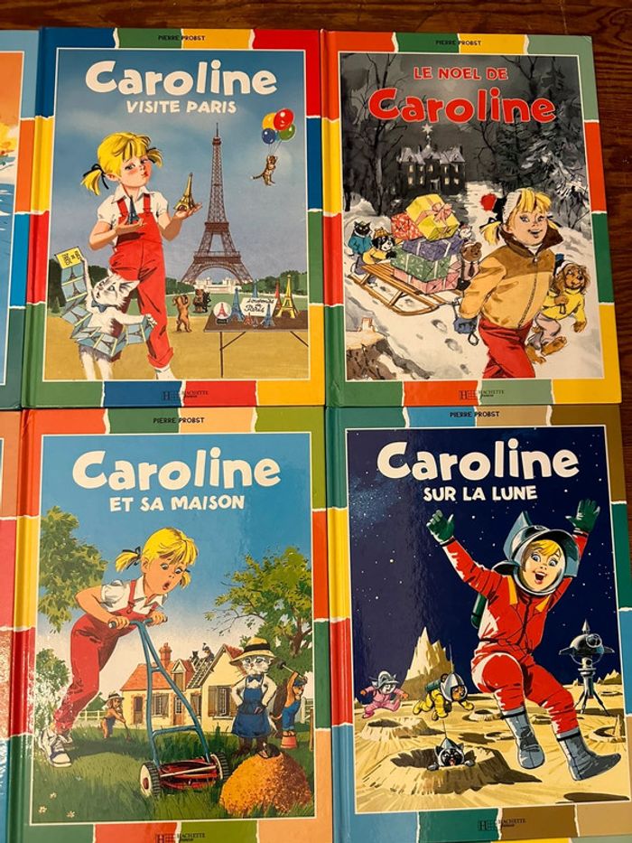 Lot de 9 livres bd albums Caroline Hachette Pierre Probst contour couleurs - photo numéro 4