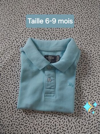Polo bébé garçon H&M  Taille 6/9 mois (74 cm)
