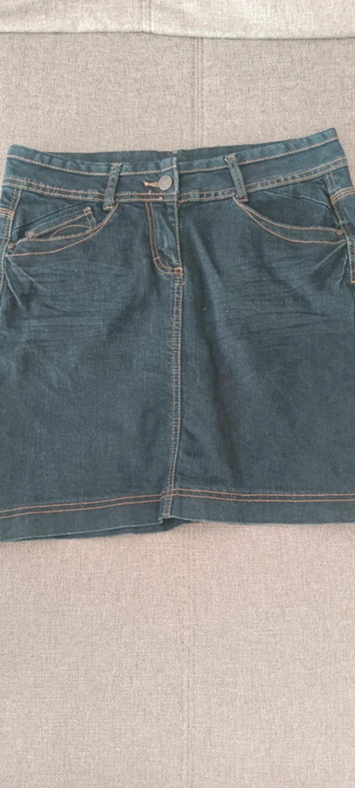 Jupe en jeans Camaïeu 40 - photo numéro 2