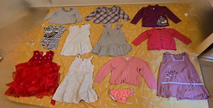 Lot vêtements fille