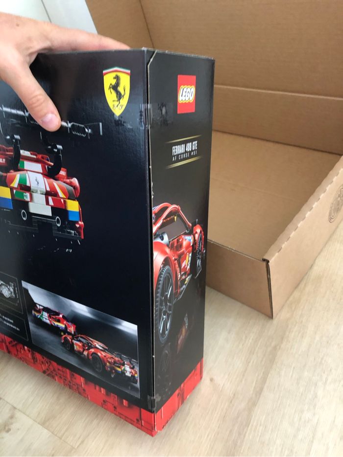 Voiture lego technic neuf ferrari gte af corse 42125 - photo numéro 3