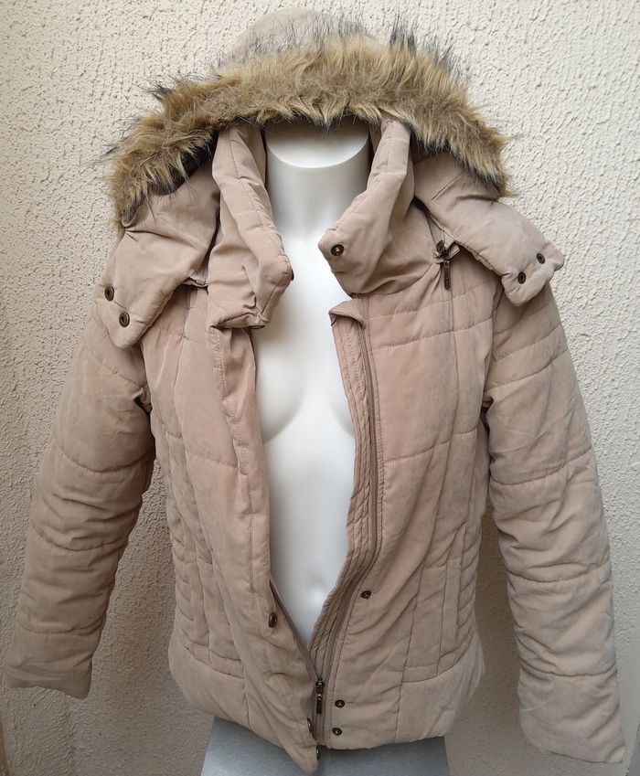 Parka  beige  , femme,  T M  " 38/ 40 - photo numéro 4