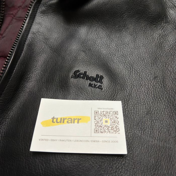 Veste Cuir Schott LC5100 - photo numéro 3