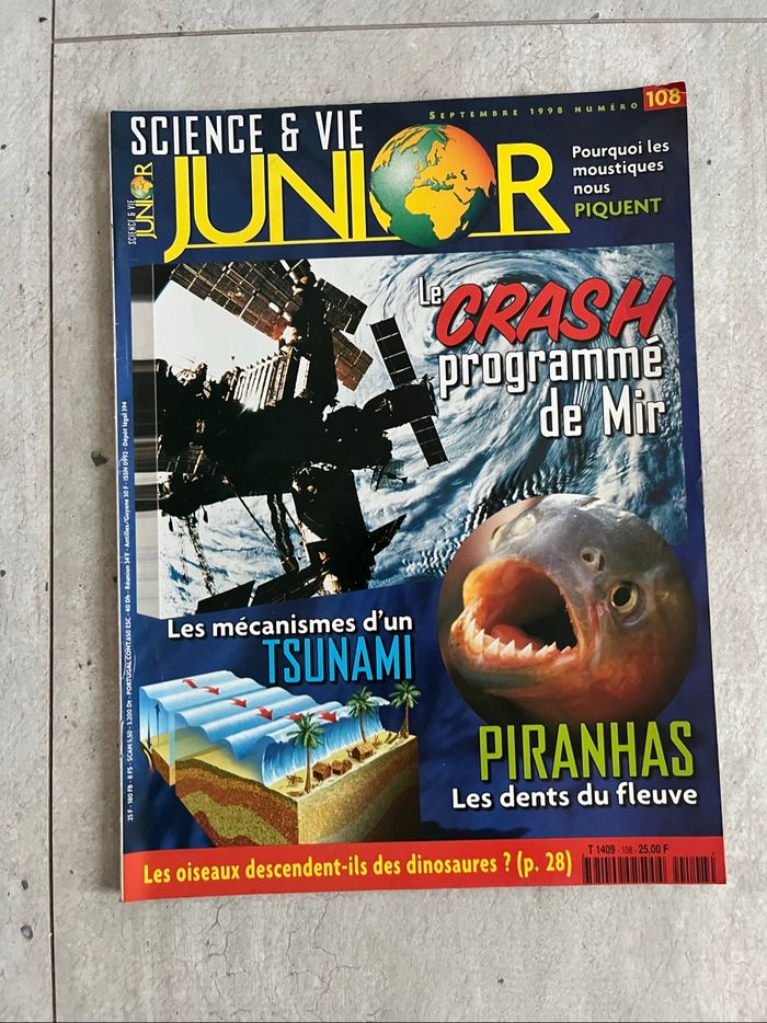 Science et Vie junior numéro 107 et 108 - photo numéro 3