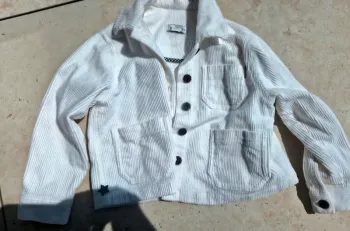 Veste surchemise velours Yerse