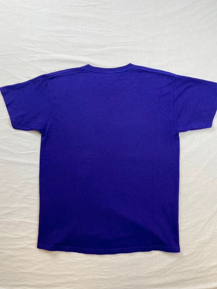 T-shirt imprimé sport USA, homme, été, Violet L - photo numéro 3