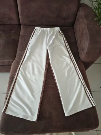 Jogging femme bicolore Léopard/blanc L Shein Neuf