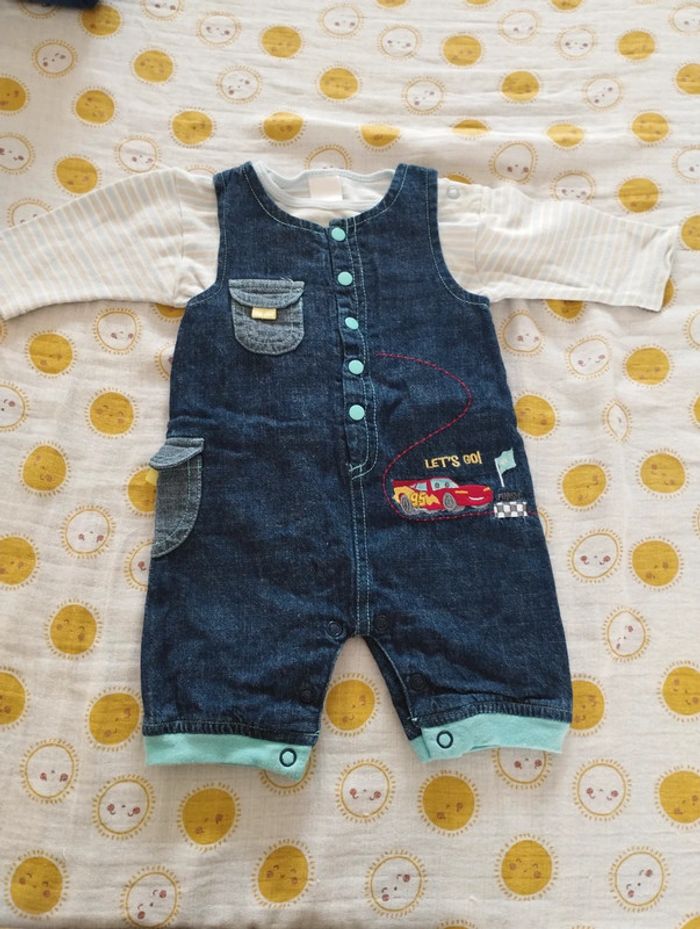 Ensemble bébé garçon Cars 3 mois