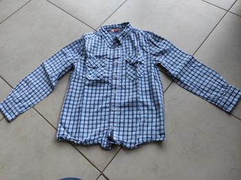Chemise manches longues garçon 8 ans dpam