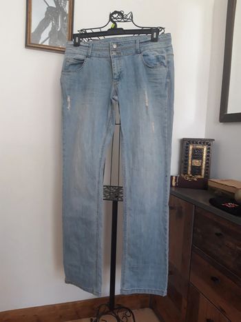Jean ripped déchiré usé d'origine
