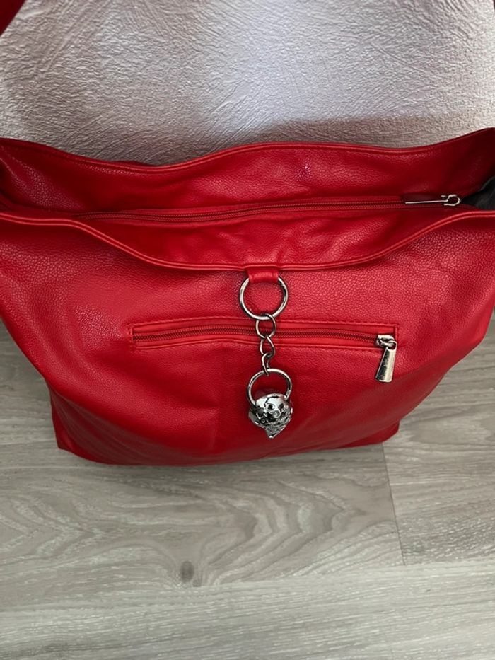Sac à main rouge - photo numéro 5