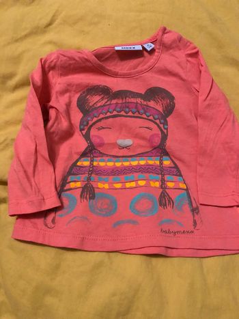 T shirt manches longues fille 6 mois mexx