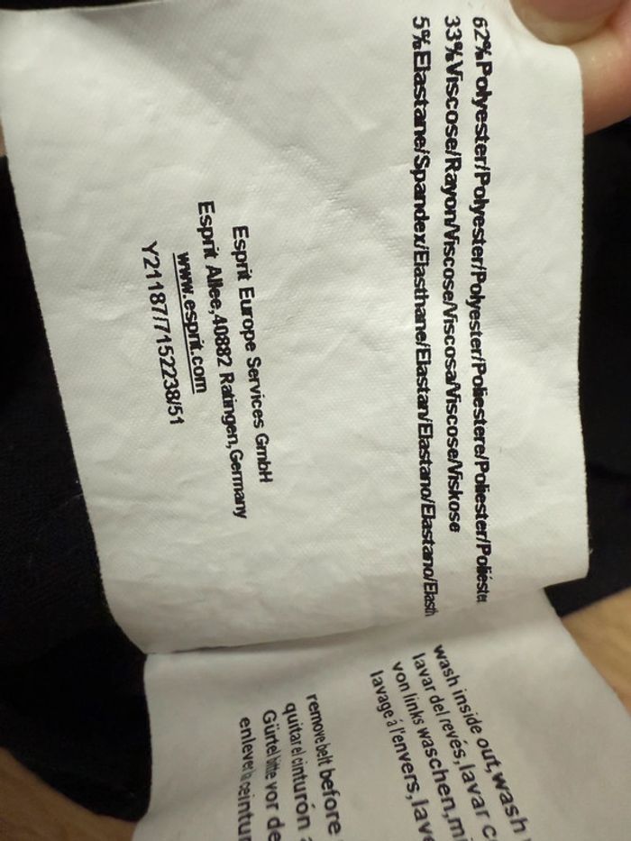 Pantacourt Esprit noir en 34 - photo numéro 3