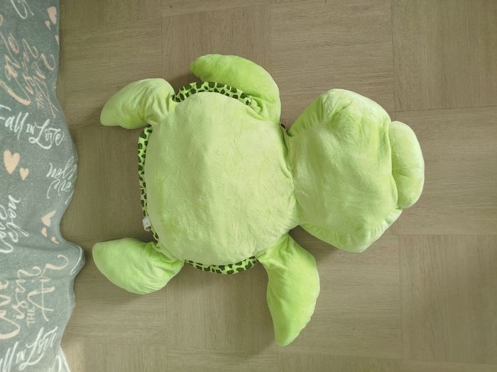 Grande peluche de tortue - photo numéro 5