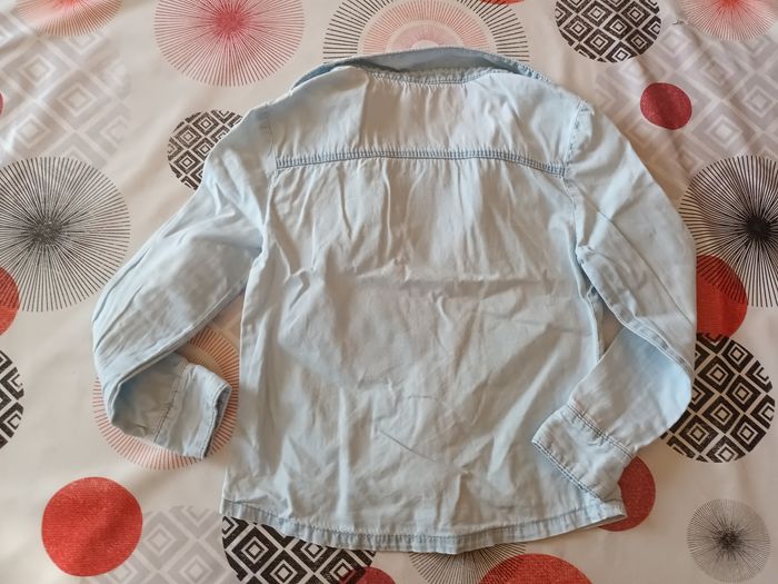 Chemise en jeans souple 👧 taille 6 ans - photo numéro 5