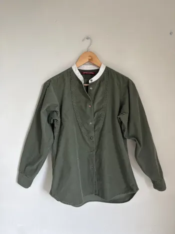 Chemise velours kaki CDC