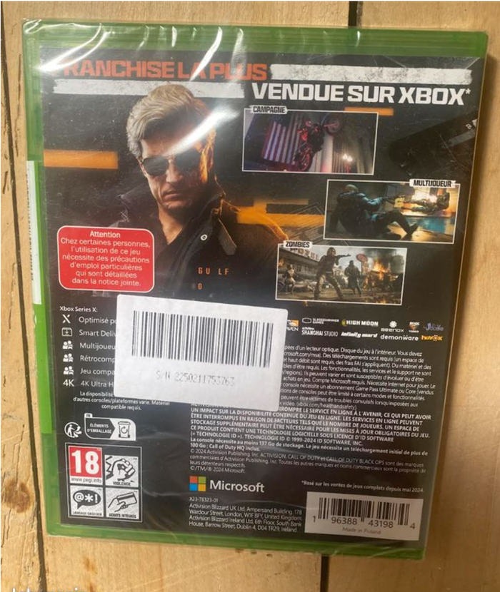 100% Neuf Call of Duty Black Ops 6  Jeu Xbox Series X et Xbox One - photo numéro 3