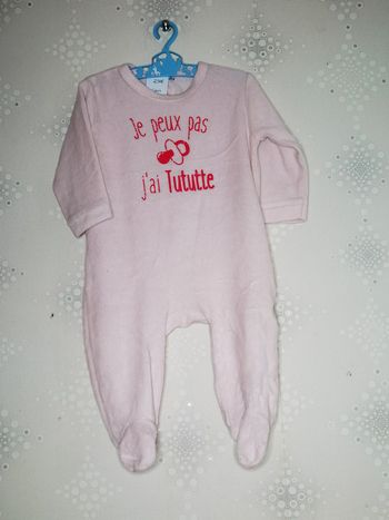 D4131 - pyjama fille 6 mous