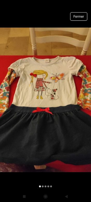 Très belle robe fille e49