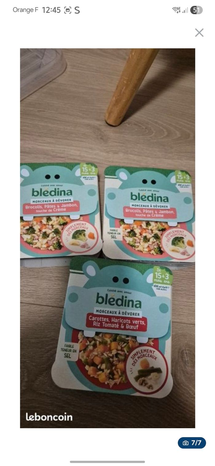 Repas enfant 12M - photo numéro 7