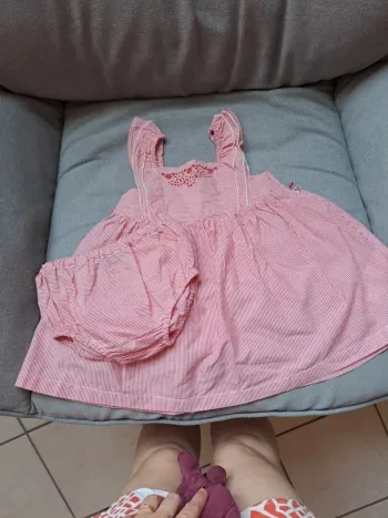 Ensemble Robe + culotte Sergent Major 6 mois