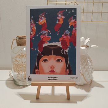 Ex-libris manga Fossiles de rêves 20 ans Pika