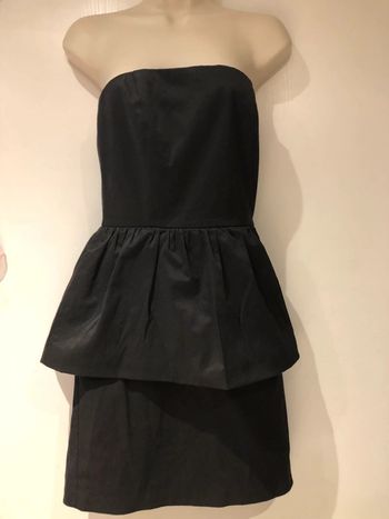 Robe  noire Naf Naf dos nu taille s/36
