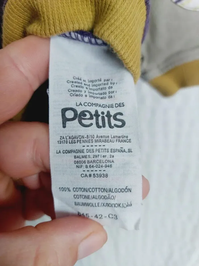 Gilet à capuche La Compagnie des Petits 3 mois - photo numéro 3