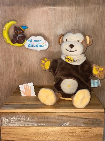 NAT200 doudou singe 🙉 babynat