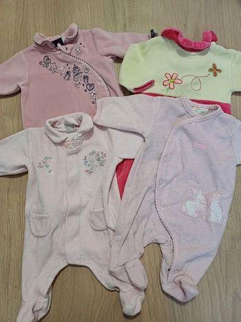 Lot pyjama fille 1 mois