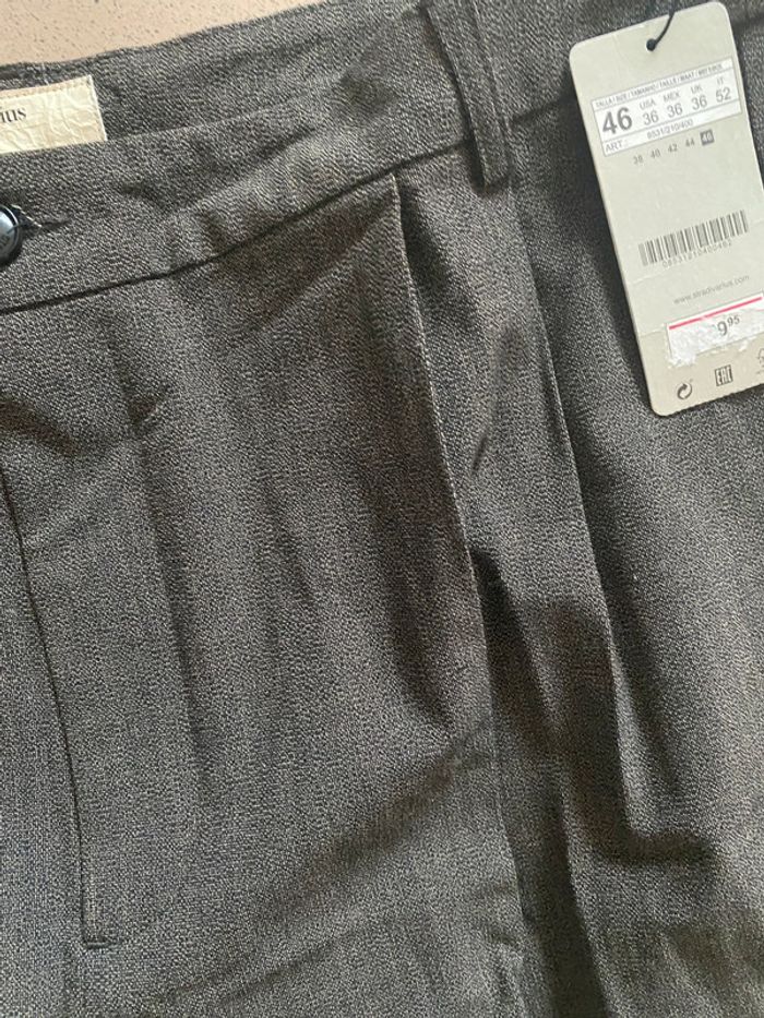 Pantalon de costume coupe classique taille 46 Stradivarius Neuf - photo numéro 3