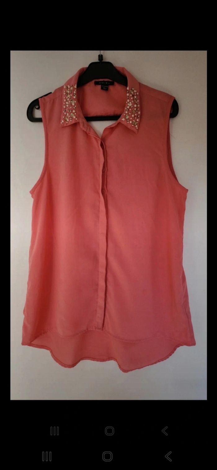 Blouse corail