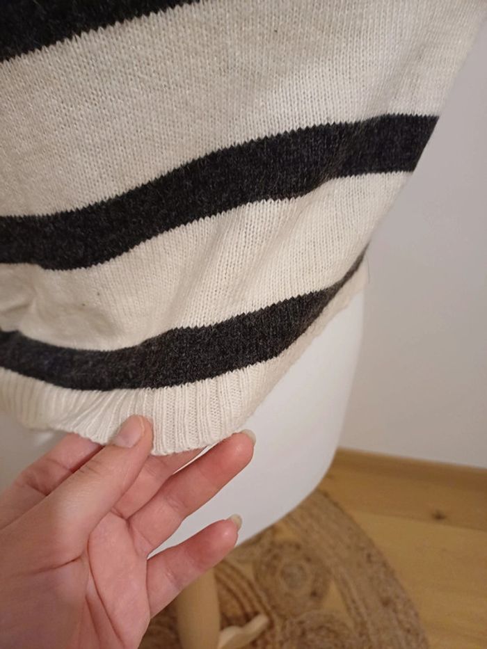 Pull rayé à manches courtes Pimkie taille M 38 - photo numéro 4