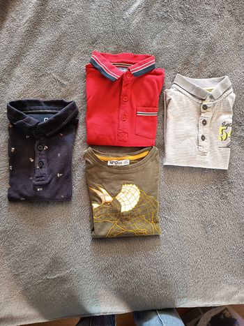 Lot de polos garçon 
