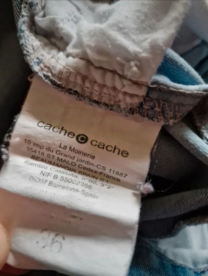 Jean bleu clair - Taille 36 - Cache Cache - photo numéro 7