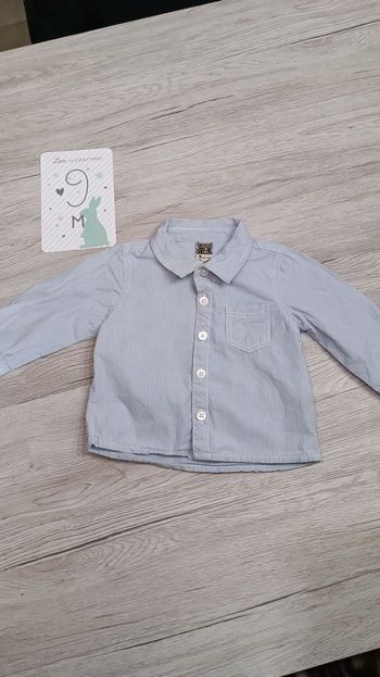 Chemise tape a l'oeil 9 mois