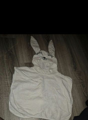 Serviette de bain lapin