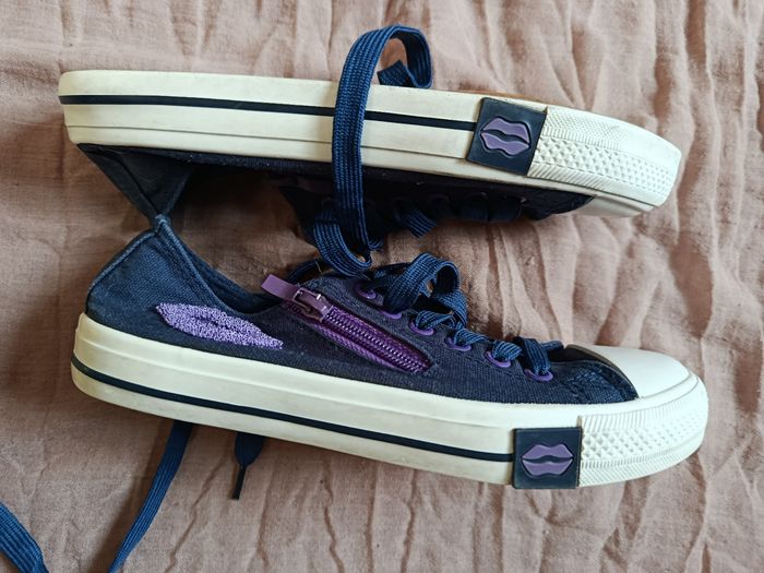 Basket femme en 38 Shelaioon bleu - photo numéro 4