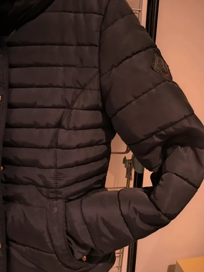 Doudoune chaude noir Pimkie Taille S - photo numéro 2