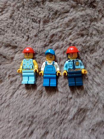 Lot de 3 figurines Lego city