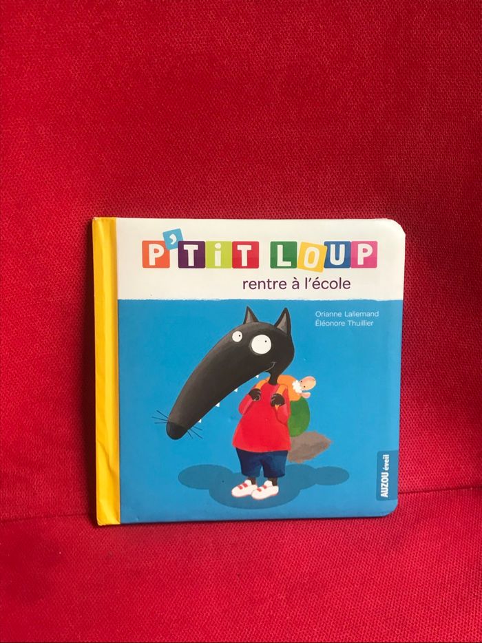 Livre p’tit loup rentre à l’école