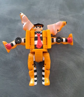 Figurine transformer tigre 1999 Mac Do en TBE