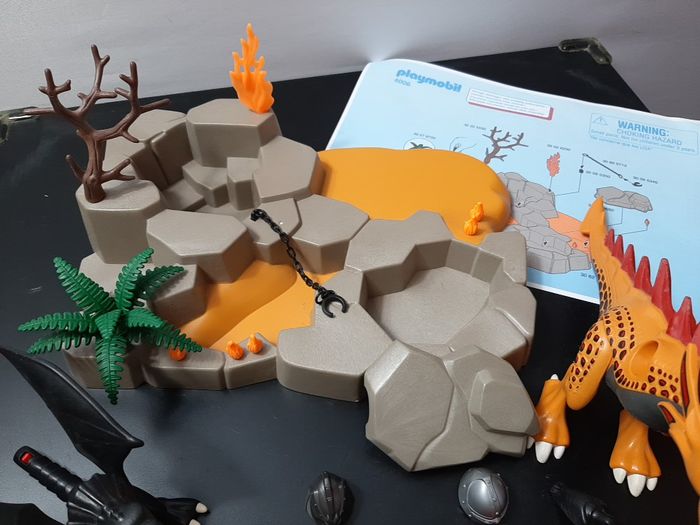Playmobil - 4006- Superset Chevaliers dragons + dragon 5483 - photo numéro 5