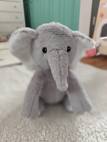 Peluche eléphant bruit blanc