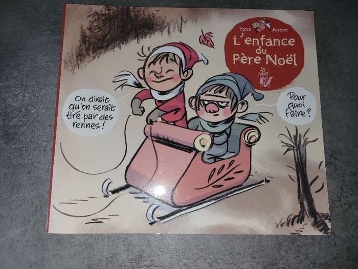 livre l'enfance du pere noel