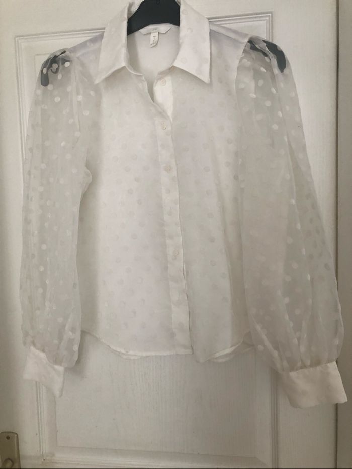 Magnifique Chemise blanche dentelle