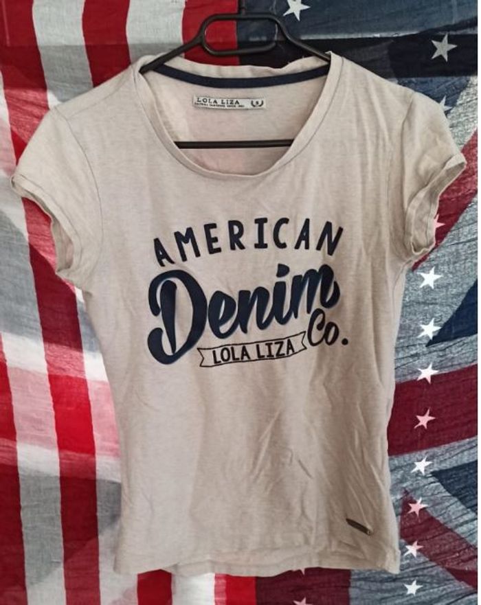 Tee shirt American Denim - Lola Liza