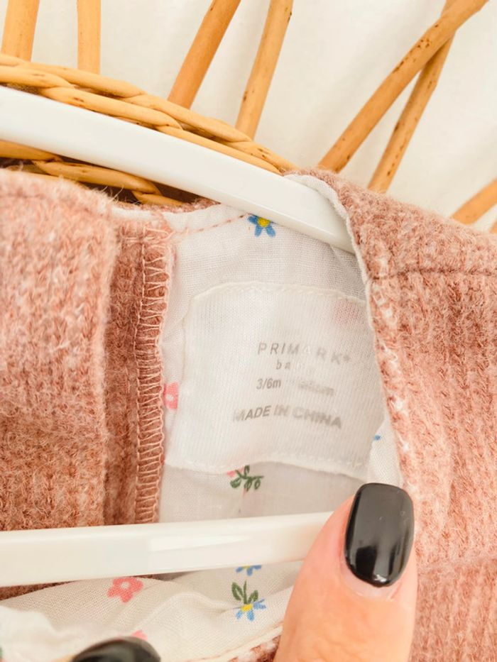 Robe Primark 3/6 mois 68 cm - photo numéro 3