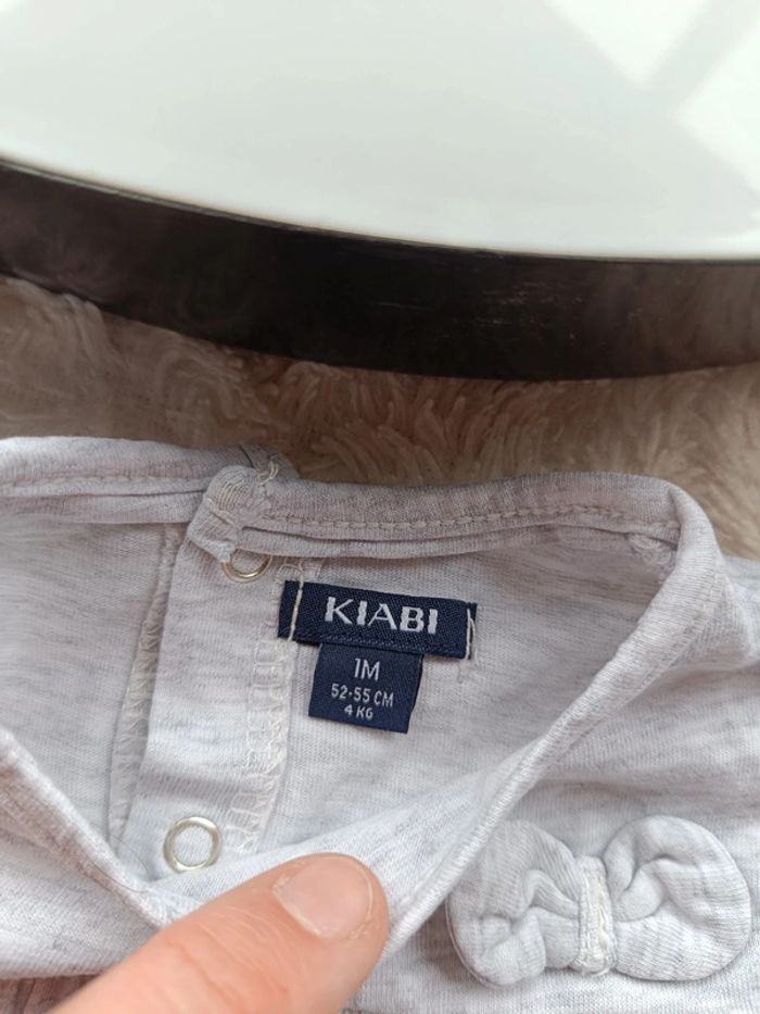 Tee shirt long tunique manches courtes ou robe courte Fille 1 mois Kiabi - photo numéro 5