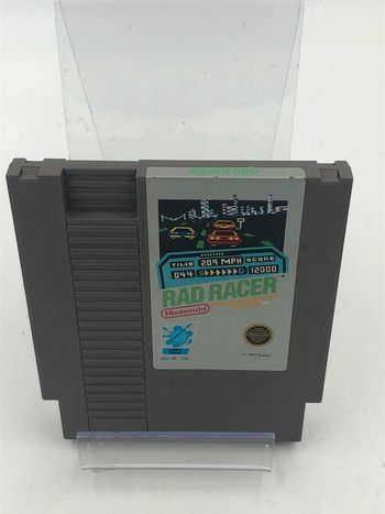Jeu vidéo Rad Racer sur console Nintendo Nes